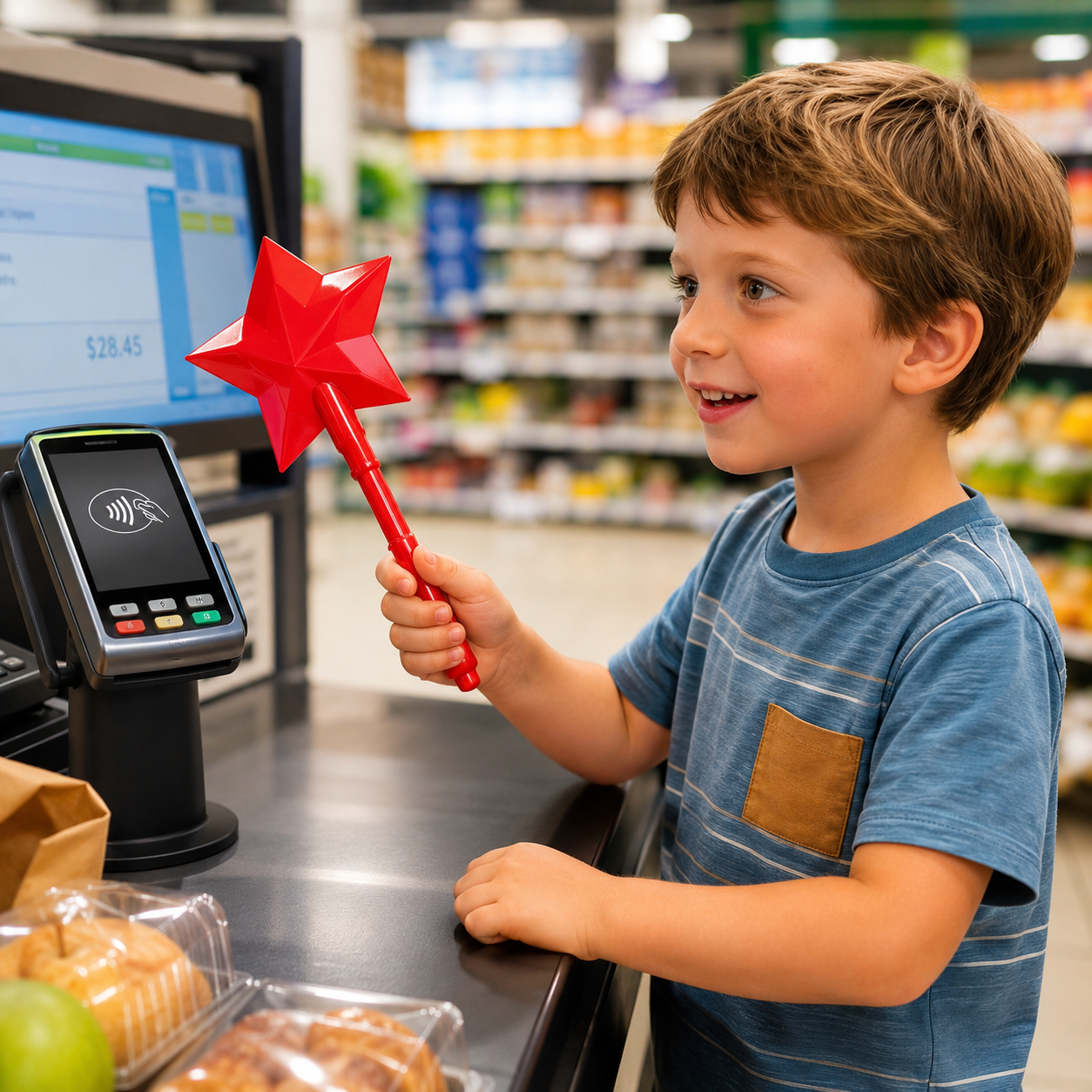 PayWand™ Tap & Pay Star Wand